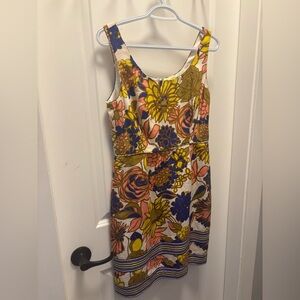 Trina Turk size 8 100% silk dress